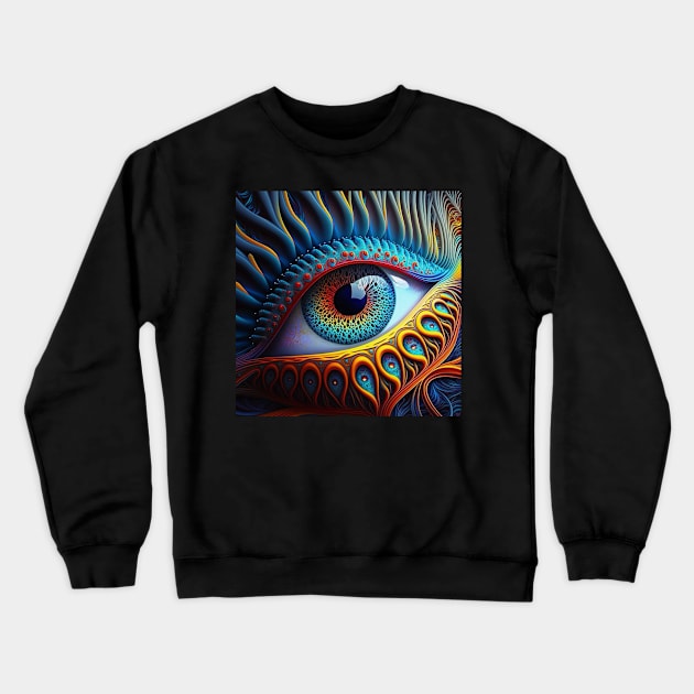 Third Eye Crewneck Sweatshirt by taoistviking